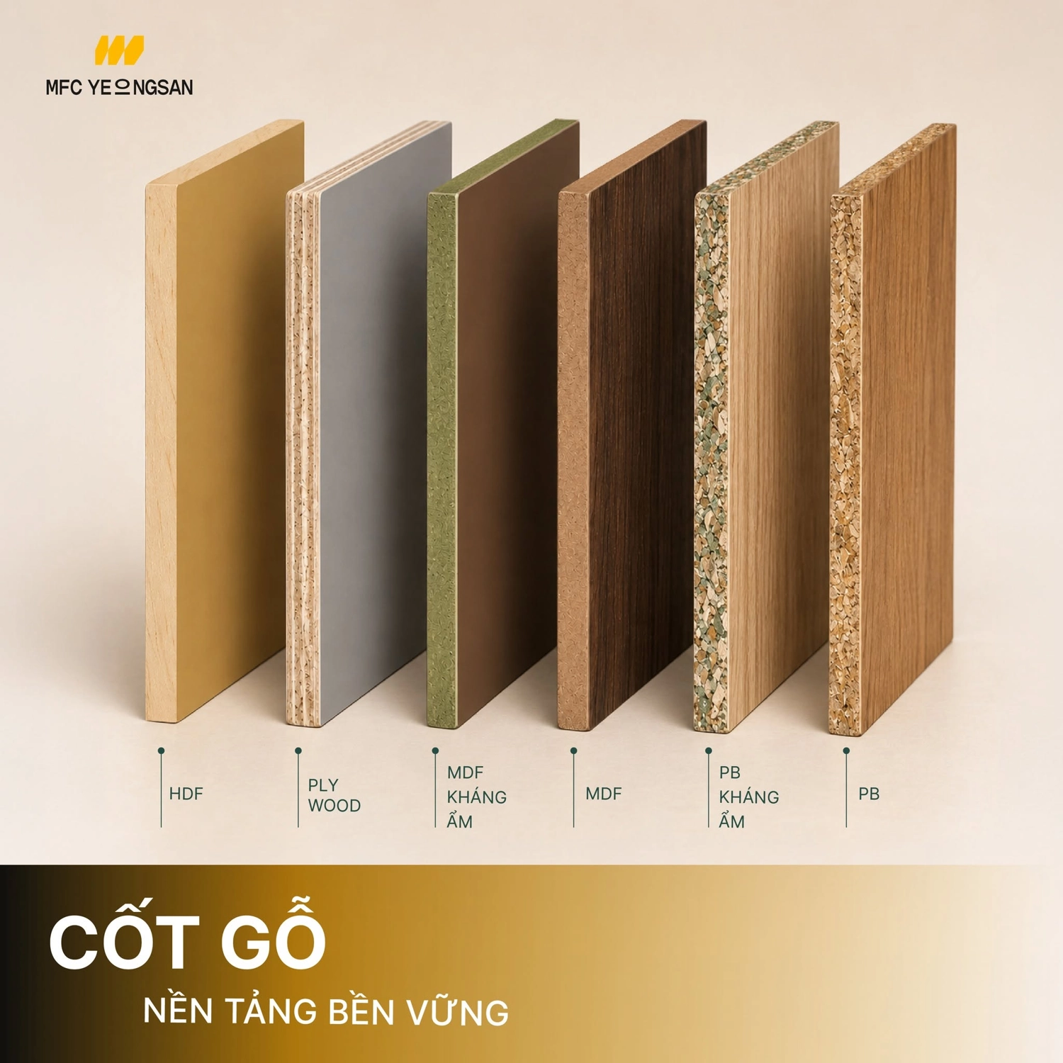 Giải Pháp Ván Gỗ MFC Yeongsan: Nâng Tầm Không Gian Sống Với Tiêu Chuẩn Sức Khỏe Quốc Tế