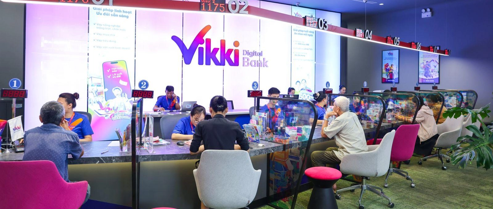 Banner Hệ thống ngân hàng Vikki bank